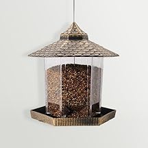 Copper Gazebo Wild Bird Feeder, 2.5 lb